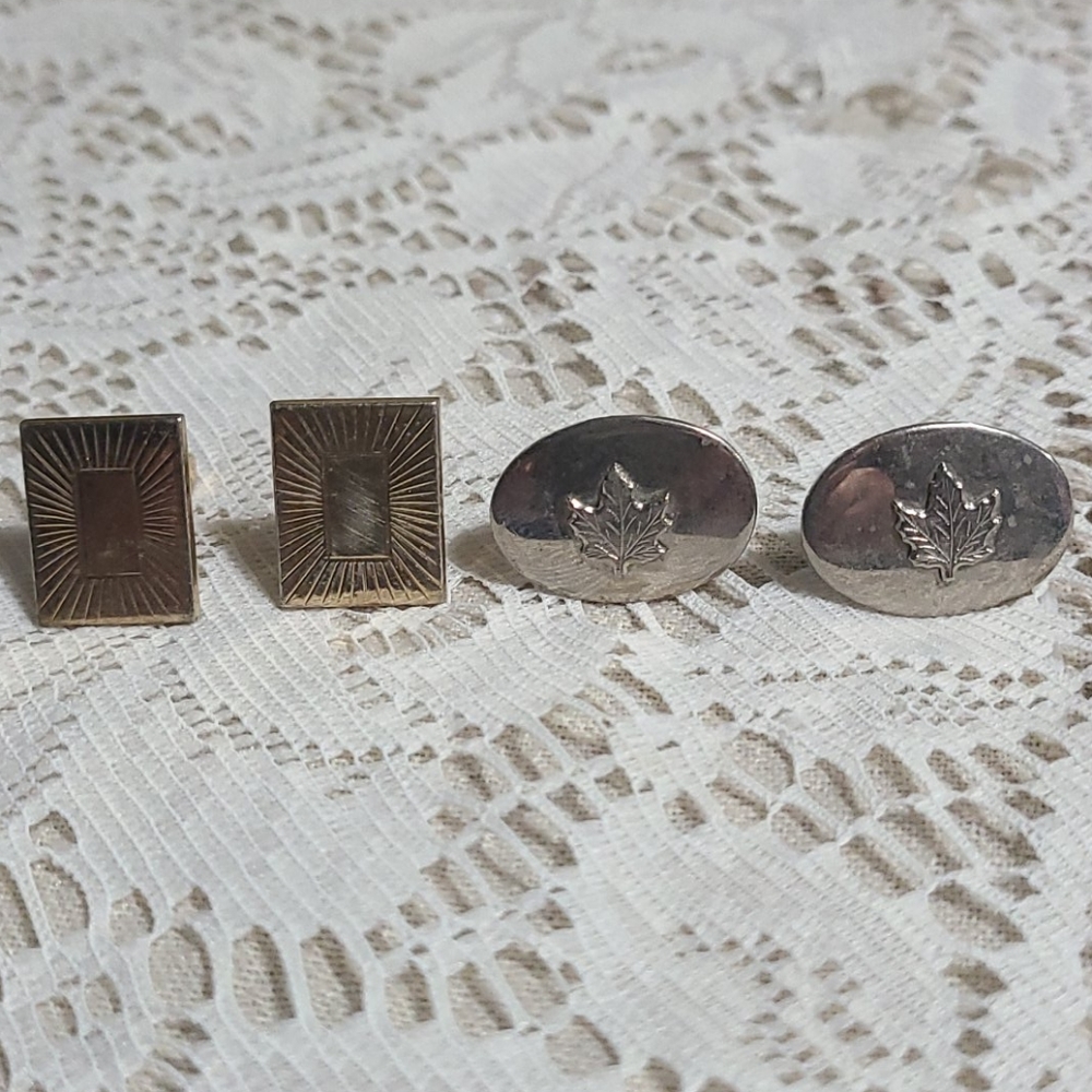 Vintage Cuff Links set of two
